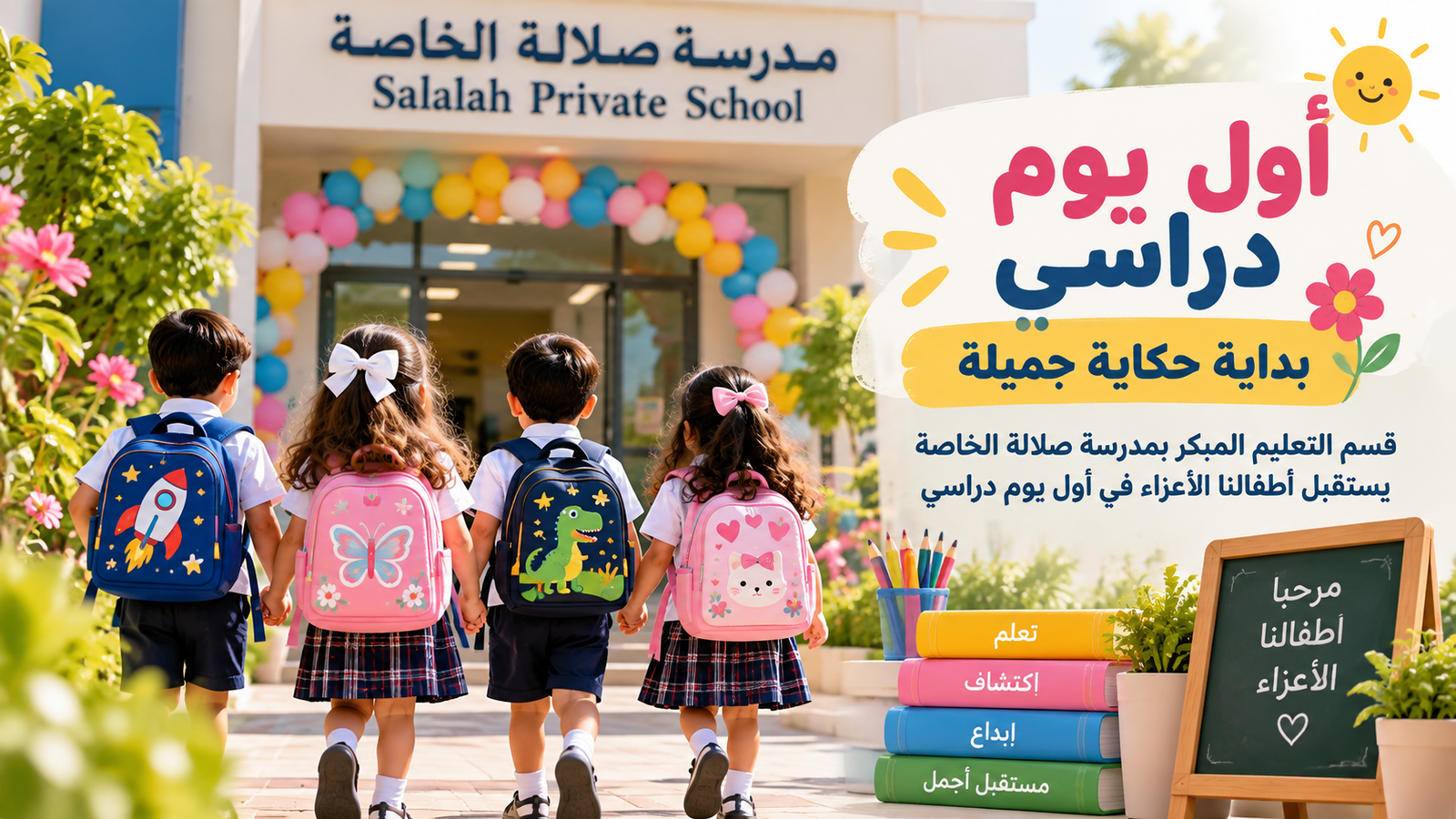 اول يوم دراسي